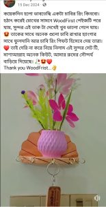 WoodFirst Customer Review for 3 in 1 Combo Photo.