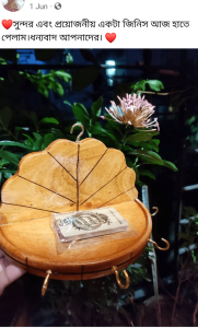 Wood First Customer Review Photo.
