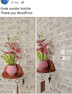 Wood First Customer Review Photo.