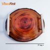 Wooden Serving Tray, Burn finish. Size