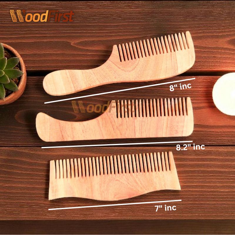 Wooden name Comb.