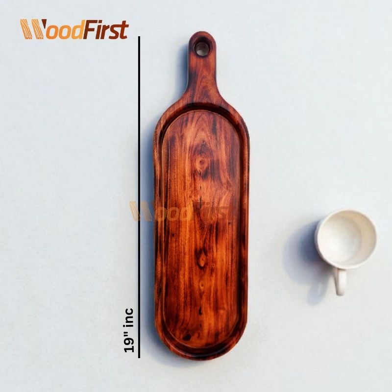 Wooden Serving Tray Size